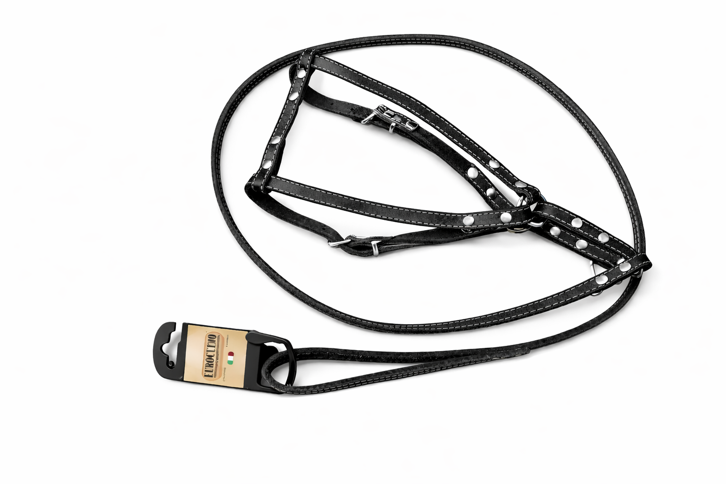 Real Leather Harness + Leash