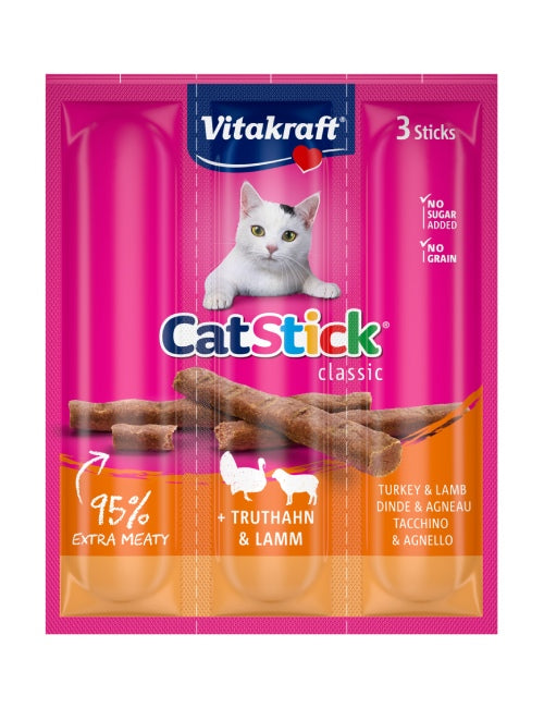 Cat Stick mini Turkey and Lamb 3pcs