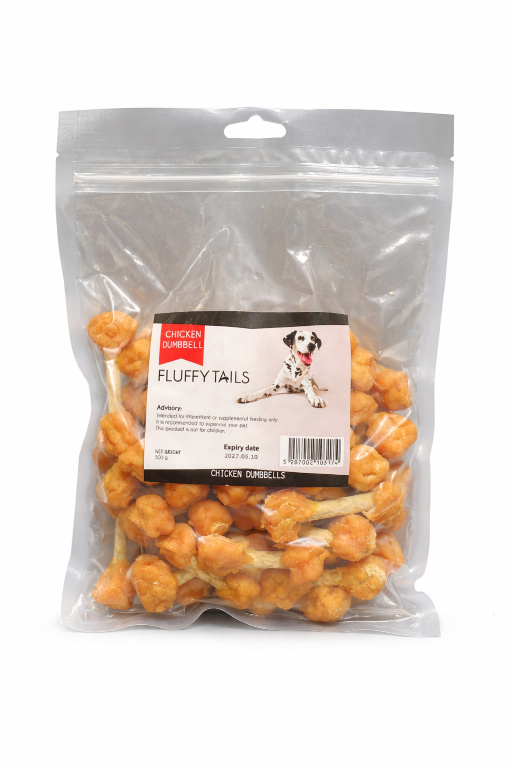 Fluffy Tails Chicken Dumbbel