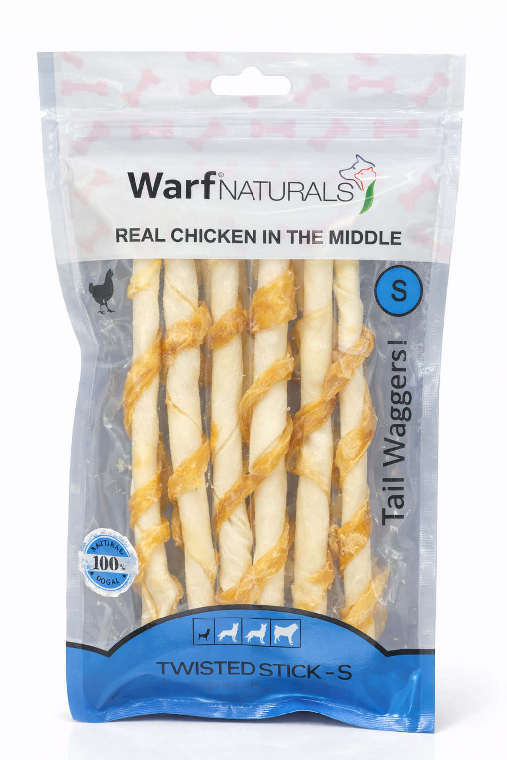 Warf Naturals Twisted Stick-S