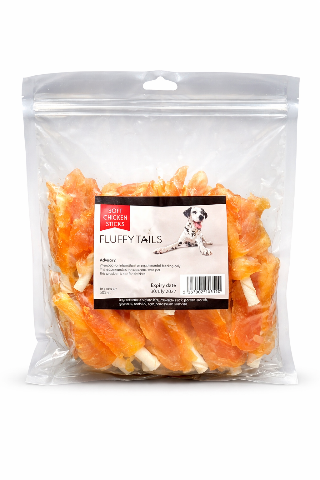 Fluffy Tails Soft Chicken Sticks