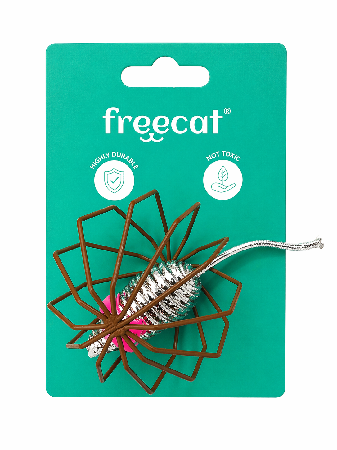 Metal Cage with Mouse Freedog 6cm