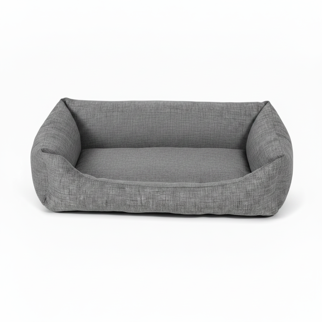 Rectangular Bed Grey