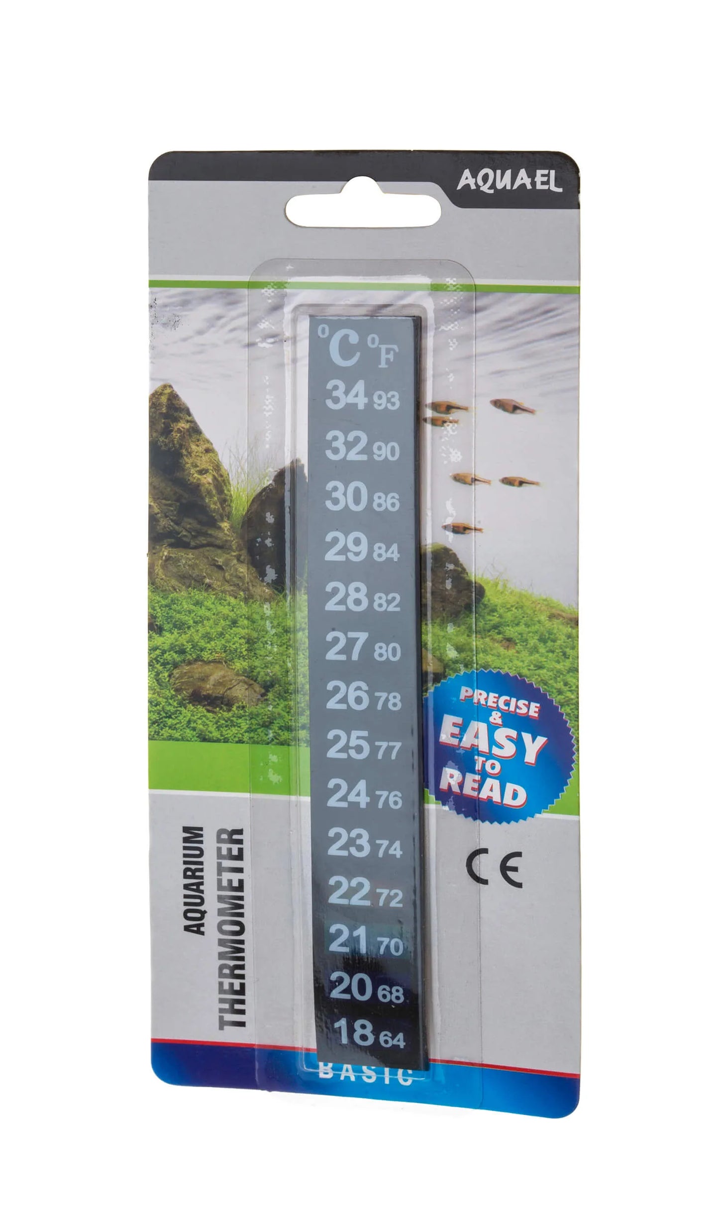 Paper Aquarium Thermometer