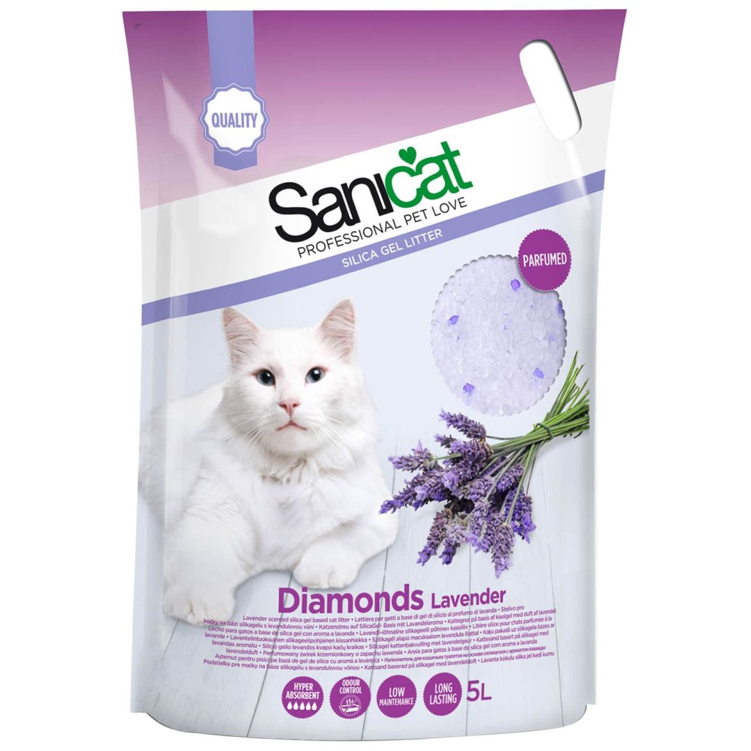 Sanicat Silica Diamond Litter 5L