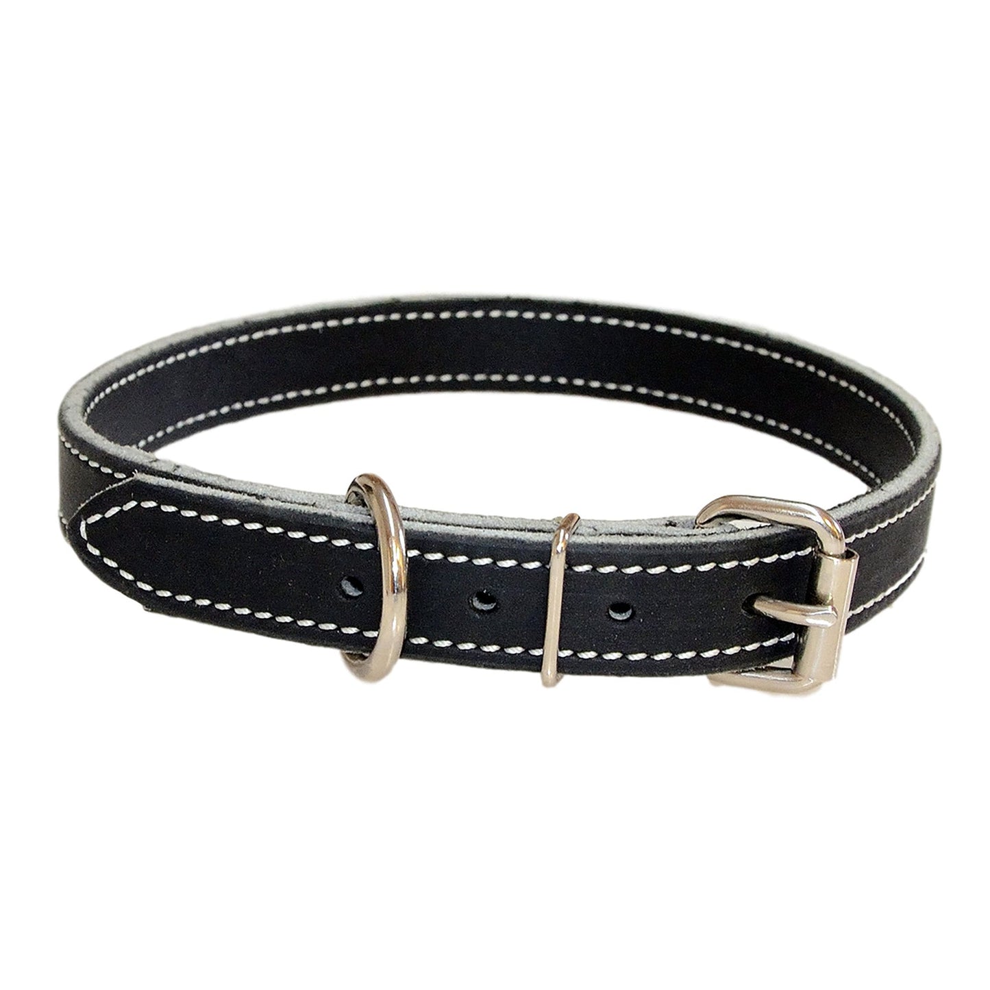 Real Leather Dog Collar