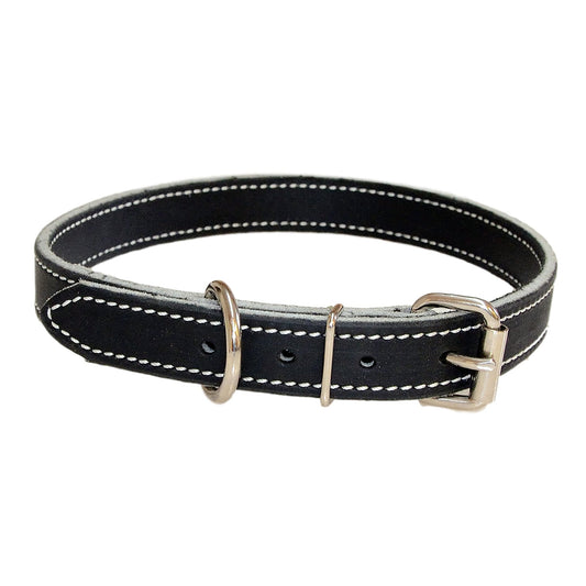 Real Leather Dog Collar
