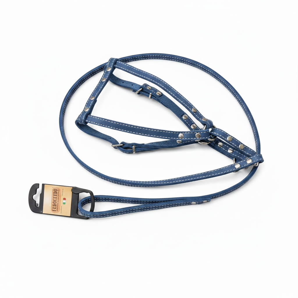 Real Leather Harness + Leash