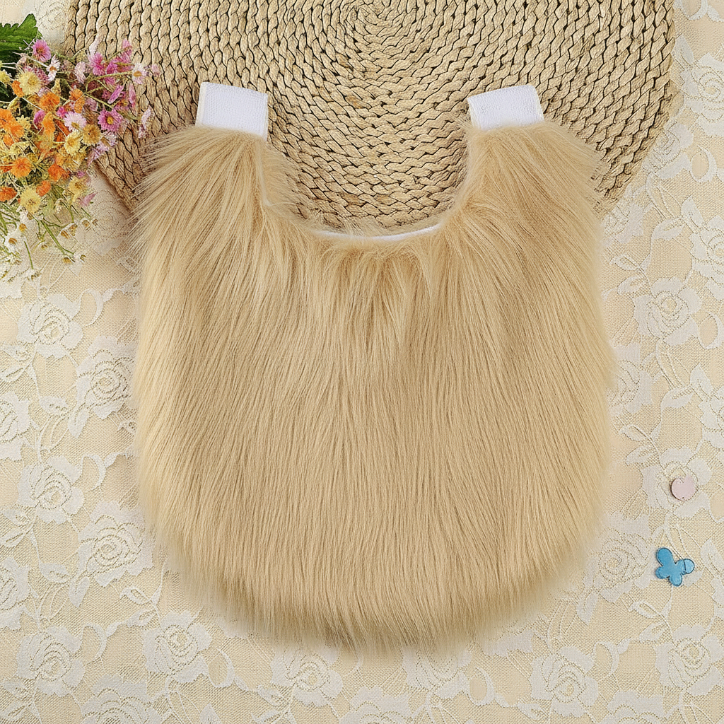 Furry poncho
