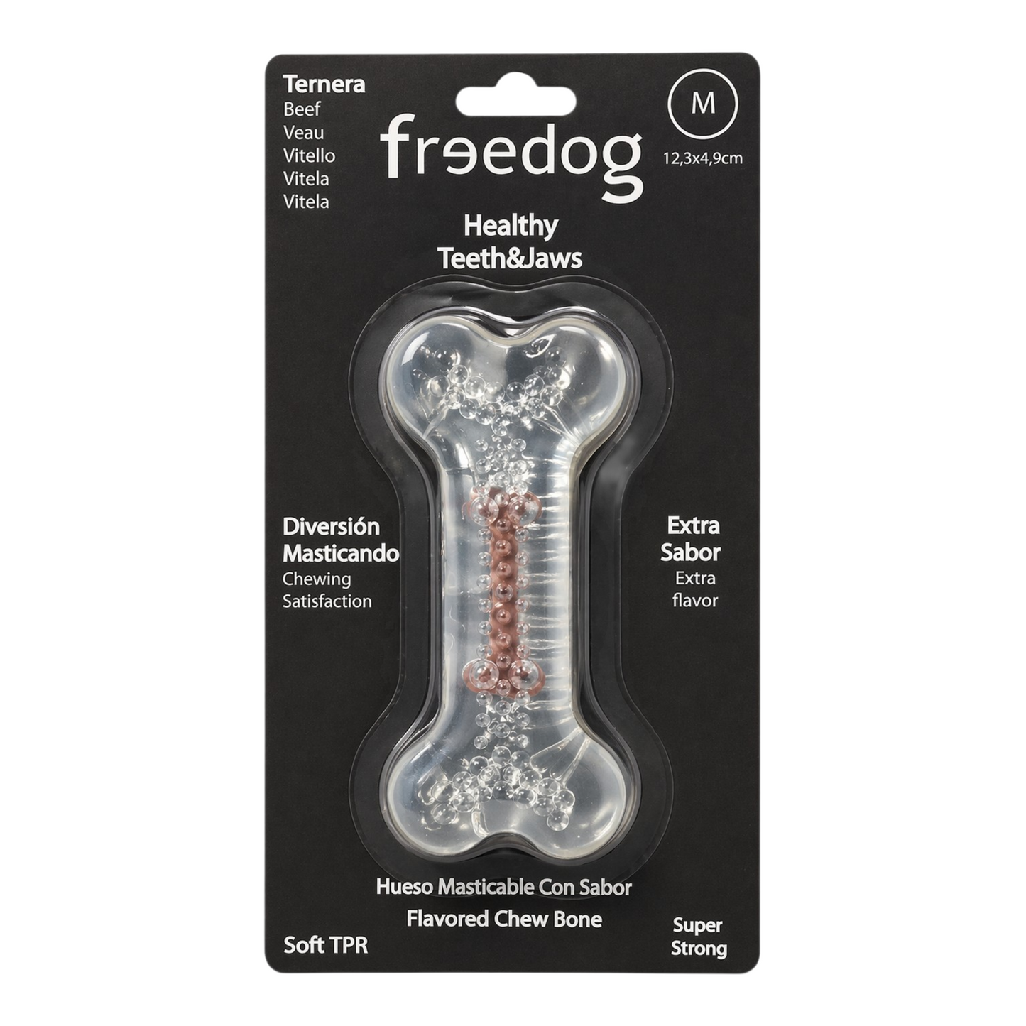 Soft Bone Beef Flavour Freedog