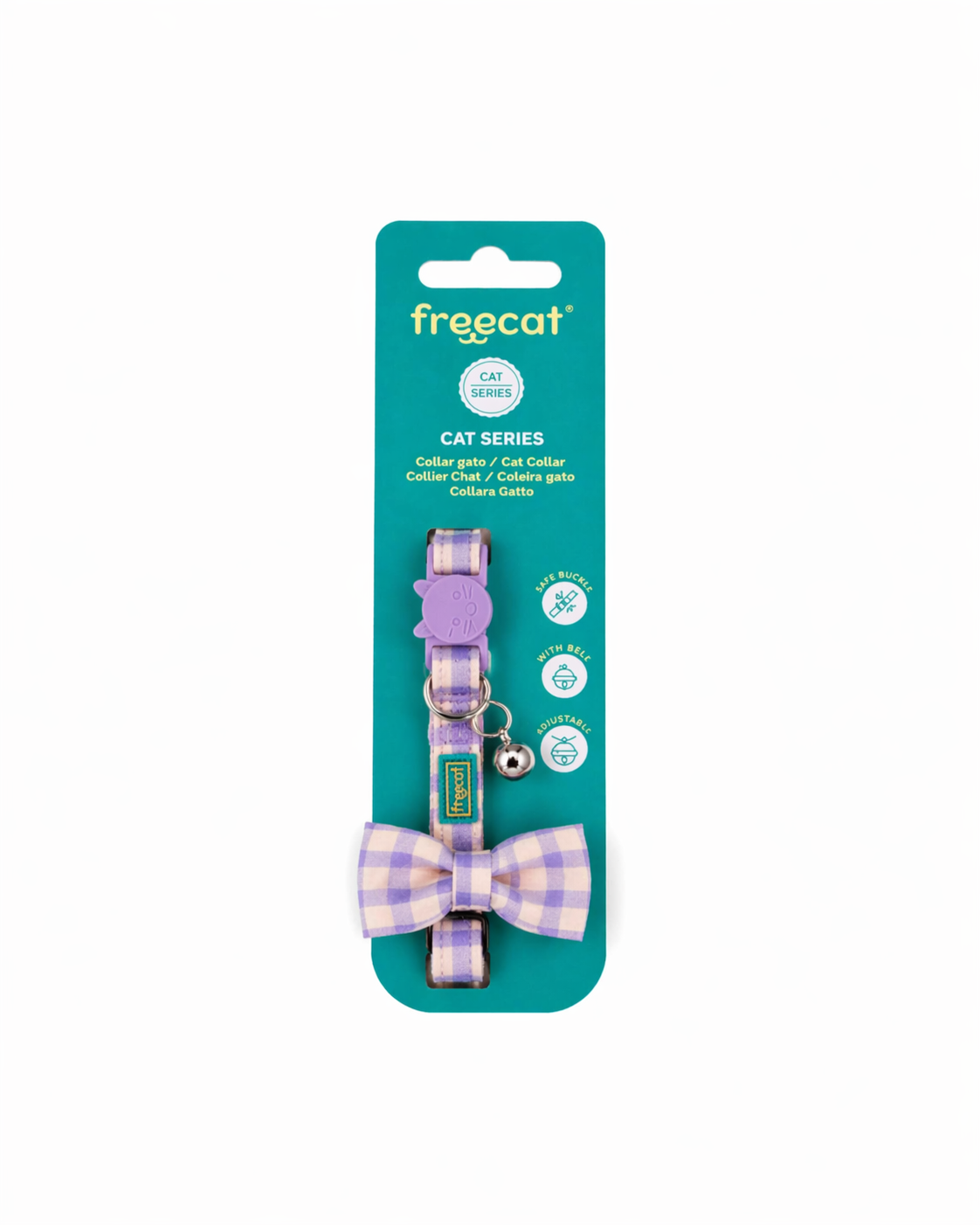 Cat Collar Bell with Bowtie 10mm*20/30cm