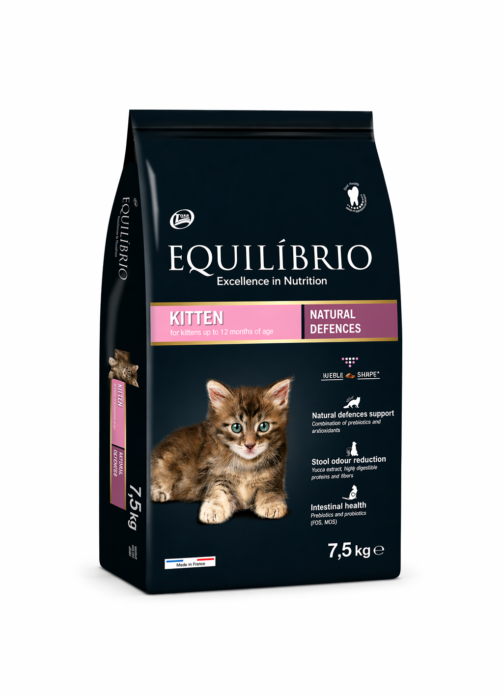 Equilíbrio Kitten Natural Defenses