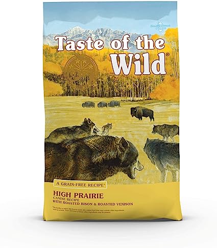 Taste Of The Wild High Prairie Canine Formula with Roasted Bison and Roasted Venison