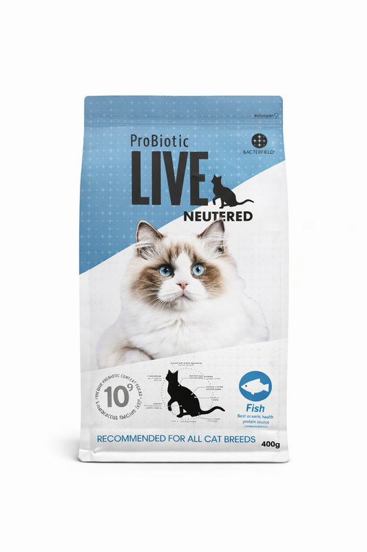 Live Cat Adult Neutered Fish