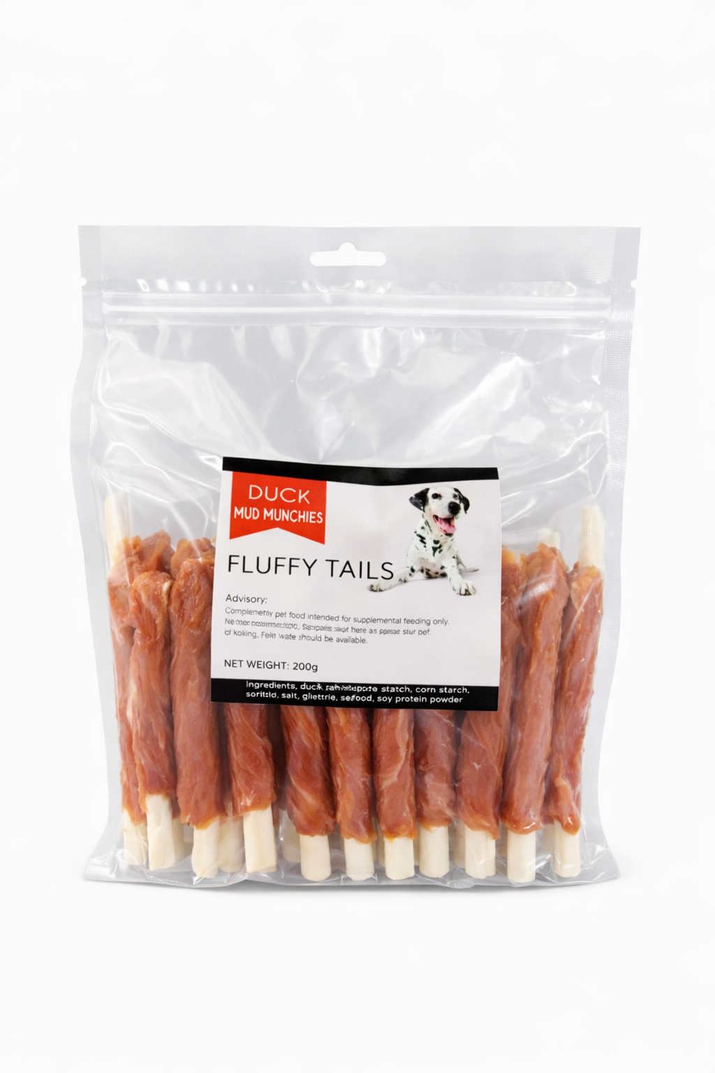 Fluffy Tails Duck Mud  Munchies