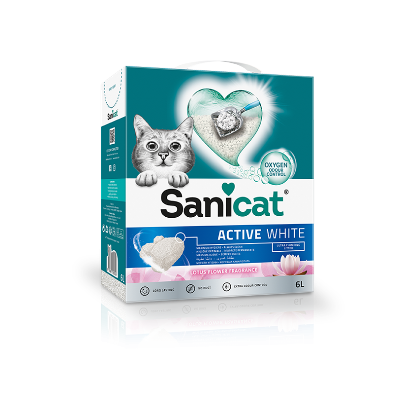 Sanicat Active White 6 L