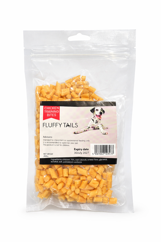 Fluffy Tails Chicken Training Bites