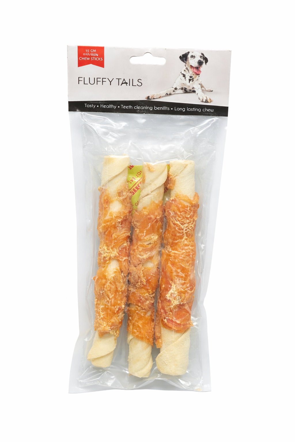 Fluffy Tails Chicken Mud Chew Sticks