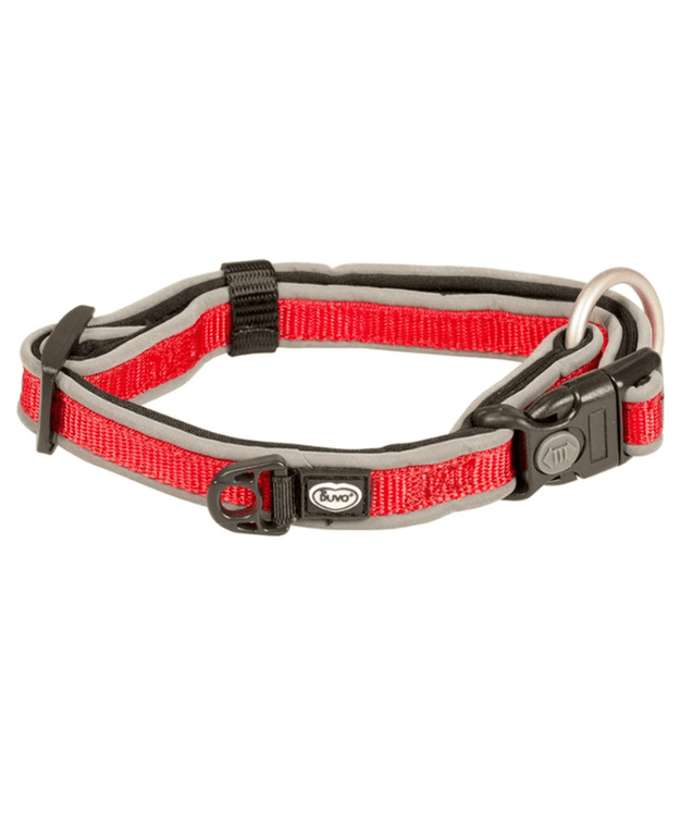 Explor West Leash / Collar  Red & Black