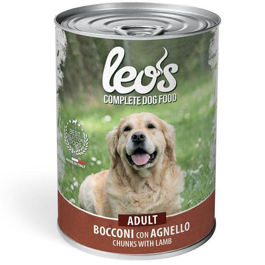 Leo Dog Adult Lamb with Chunkies