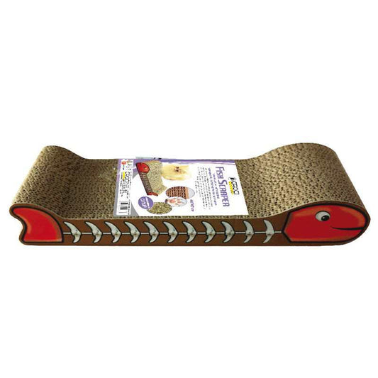 Kitty Cat Scratch Box With Catnip
