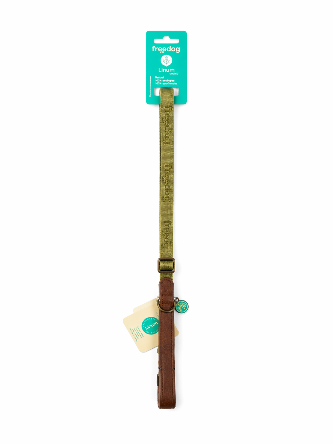 Adjustable Leash Green Forest Freedog