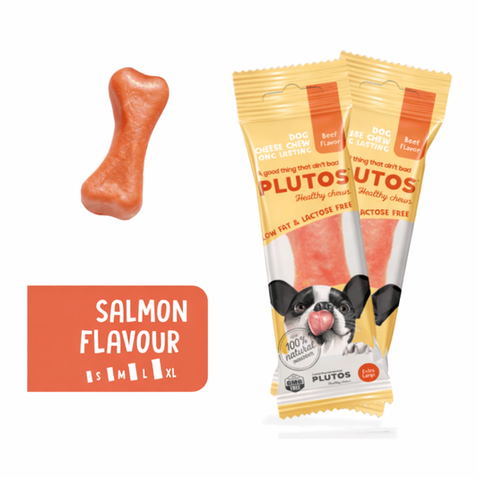 Plutos Dog Chew Salmon Flavor