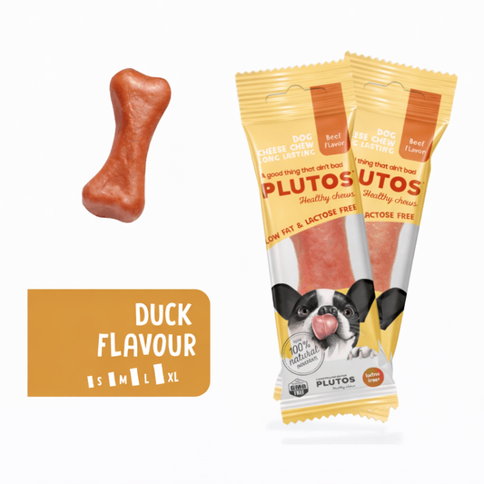 Plutos Dog Chew Duck Flavor