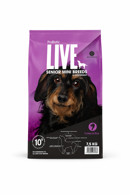 Live Mini Breeds Senior & Overweight Turkey
