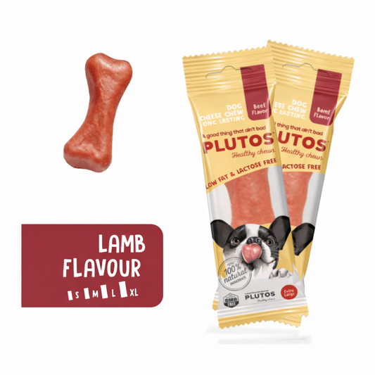 Plutos Dog Chew lamb Flavor