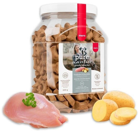 Mera Pure sensitive Goody Snacks Turkey and Potato