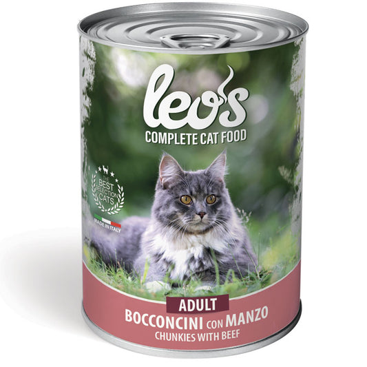 Leo Cat Beef with Chunkies