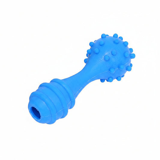 Rubber dumbbel  Toy Blue
