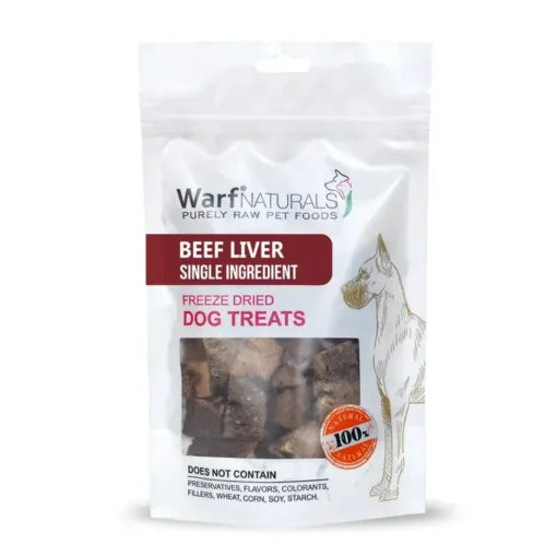 Beef liver Dog Freeze Dried Treats warf