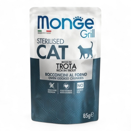 MonGe Grill Sterilised Trota Cat