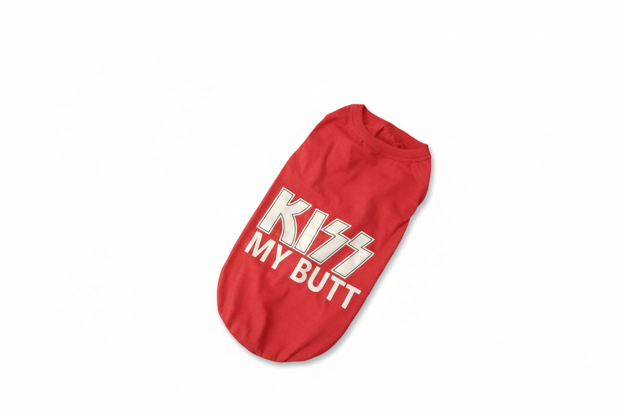 Pure Cotton Dog Red Vest