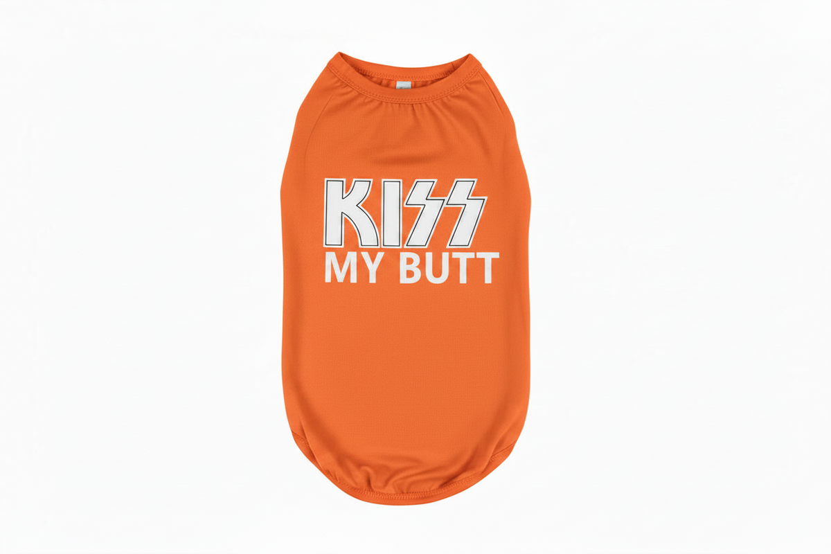 Pure Cotton Dog Vest Xl Orange