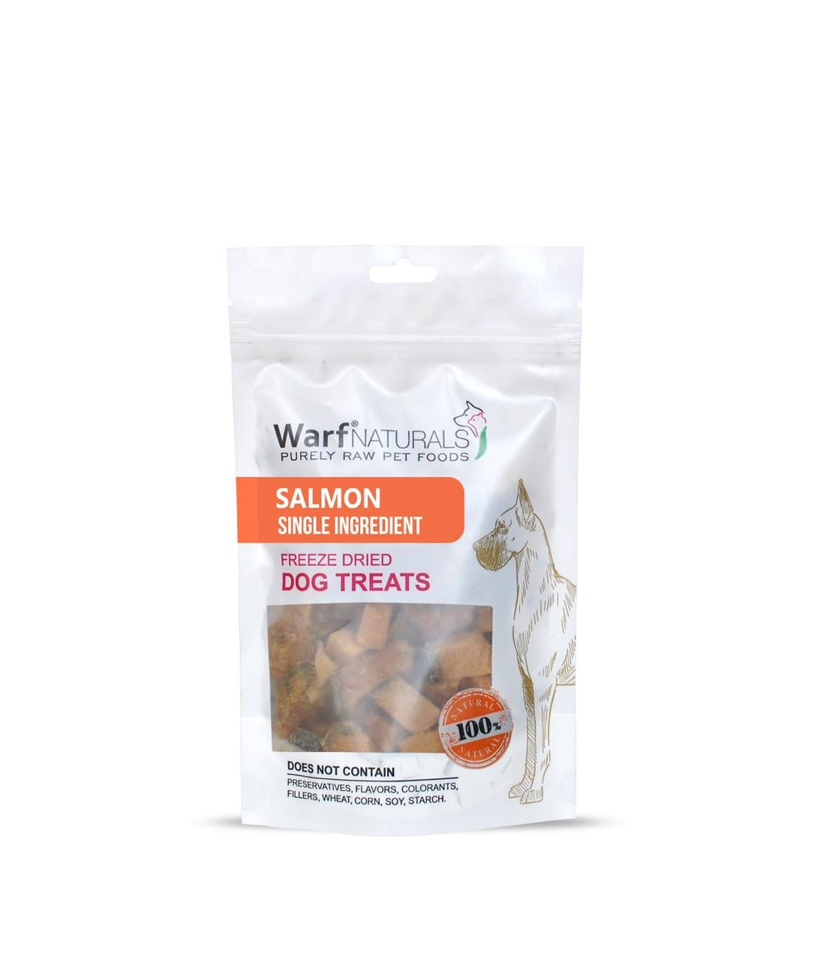 Salmon Dog Freeze Dried Treats warf