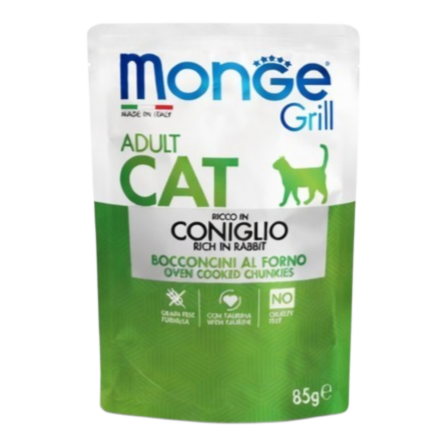 MonGe Grill Rabbit Adult Cat