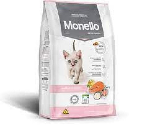 Monello kitten salmon &chicken Cat Dry Food 1kg