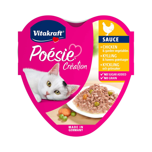 Poésie Création Chiken &Vegetables with Sauce