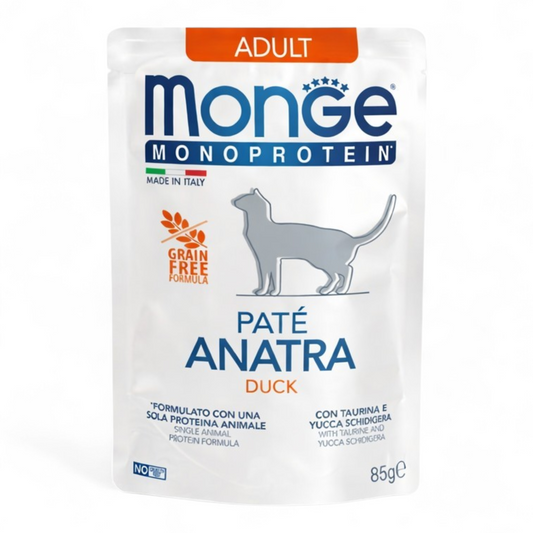 MonGe Grill Adult Duck Cat Grain free