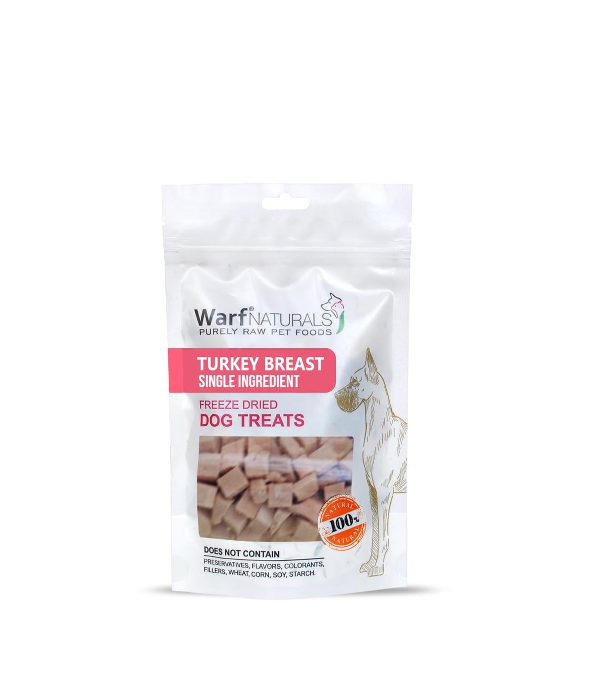 Turkey Breast Dog Freeze Dried Treats Warf