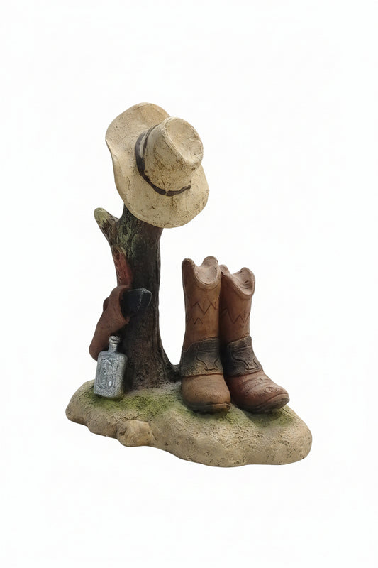 Cow Boy Aquarium Decoration
