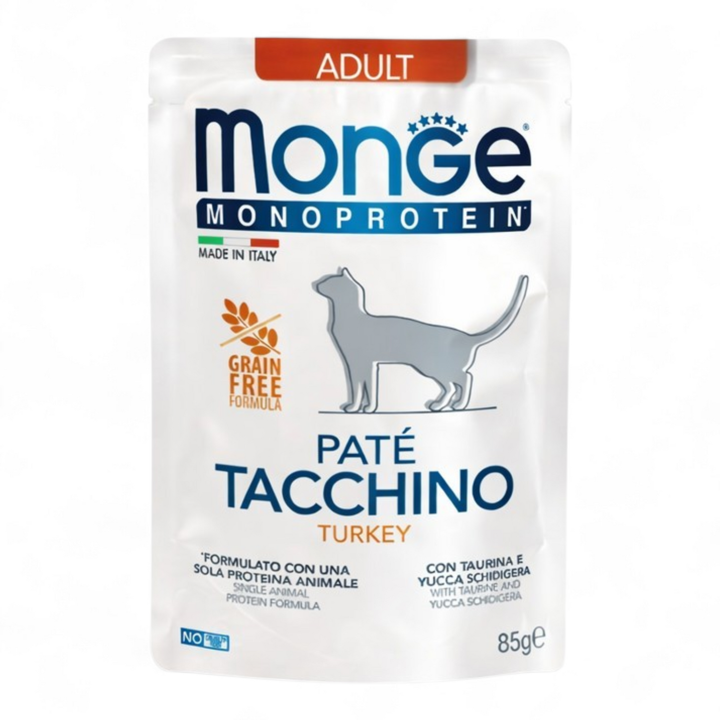MonGe Grill Adult  Turkey Cat Grain free