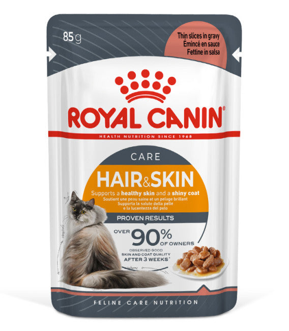 Royal Canin Cat Wet Food for Hair & Skin 85g