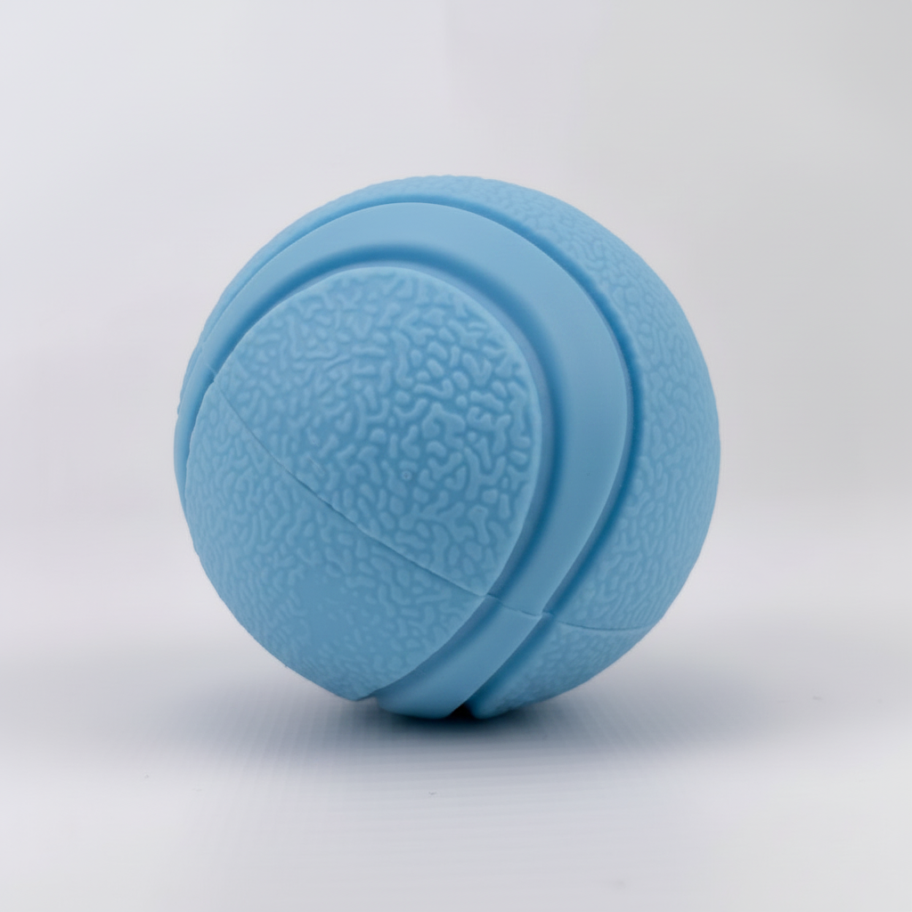 Rubber blue Ball
