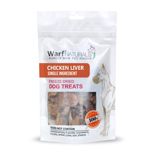 Chicken Liver Dog Freeze Dried Treats warf